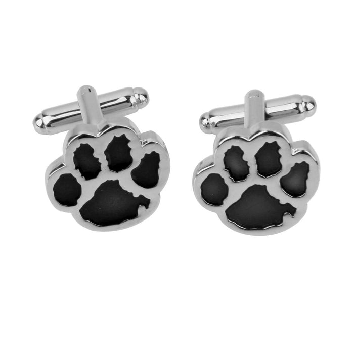 Crofta 1 Pair Men's Dog Animal Paw Cufflinks Shirt Cuff Links Wedding Gift