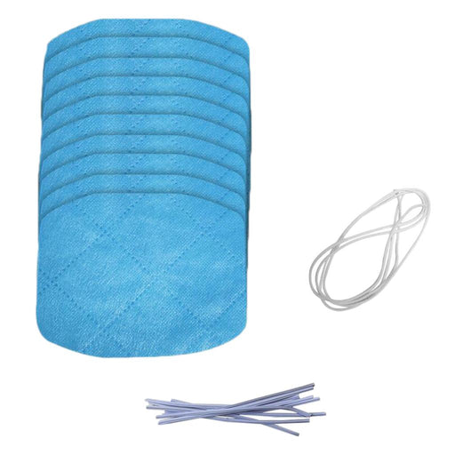 Crofta 10Pieces DIY Disposable Mask Non-woven Mat Pad Facial Mask Filter Cushion