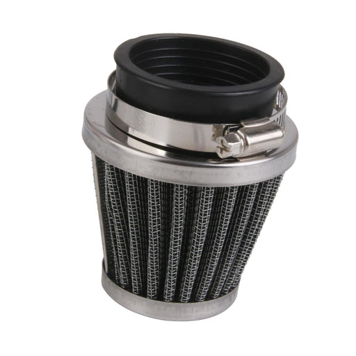 Crofta 48mm High Flow Air Intake Cone Filter Cleaner Fuel Saver for Motorcycle