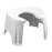 Squatting Toilet Stool Moveable Non Slip for Children Adults L no Cushion