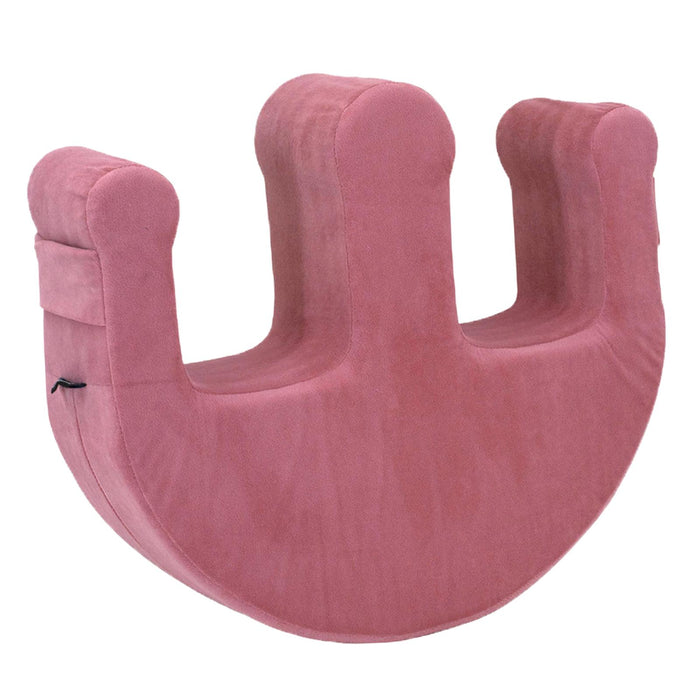 U Shaped Bed Turn Over Assistants Elderly for Patients Pink