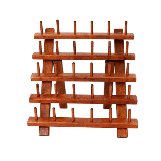 Wooden Thread Holder Thread Organizer for Quilting Braid Knitting Embroidery