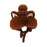 Crofta Winter Plush Hat Earflaps Fashion Trapper Hat for Cycling Motorcycle Skating Brown