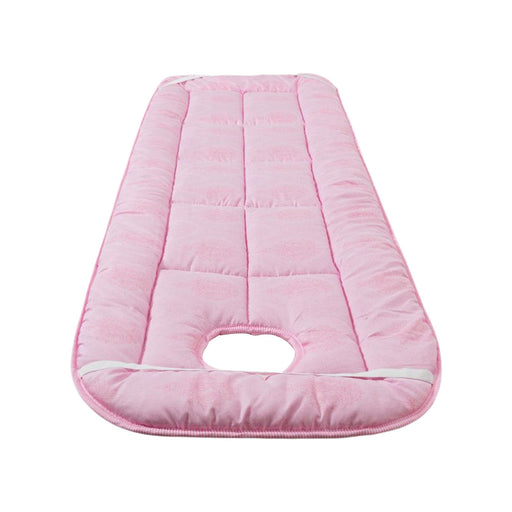 SPA Massage Table Pad Soft Bed Mat for Bathrooms Guesthouses Massage Parlors Pink