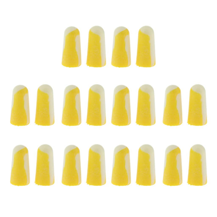 Crofta 10Pairs Adults Foam Working Study Ear Plug Noise Reduction Sleeping Earplugs