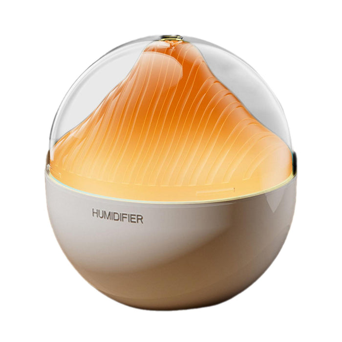 Humidifier for Bedroom Night Light 400ml for Small Space Office Nursery Room Orange