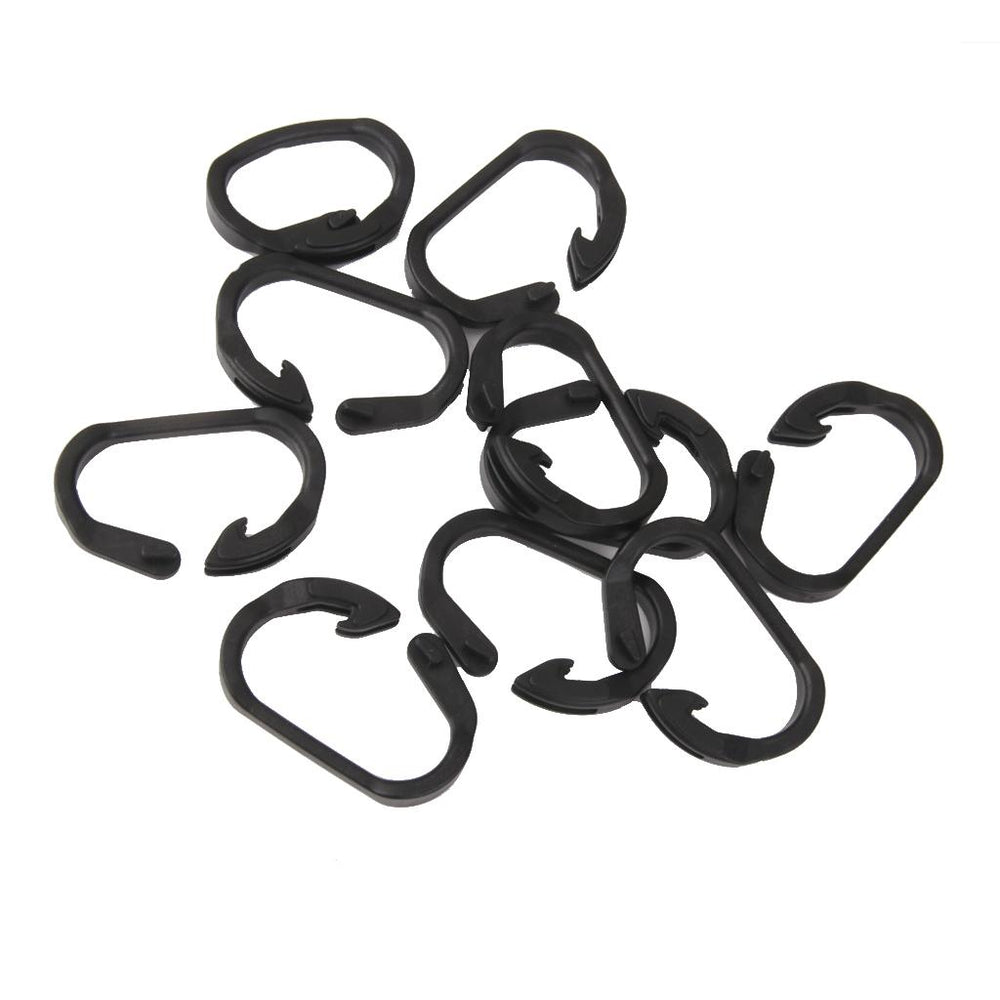 Crofta 10pcs Outdoor Camping Hiking Tent Connect Buckle Carabiners Hook