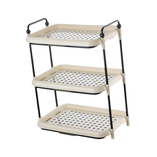 Crofta Cup Drying Rack Vanity Tray Coffee Cup Stand for Desktop Kitchen Room 3 layer