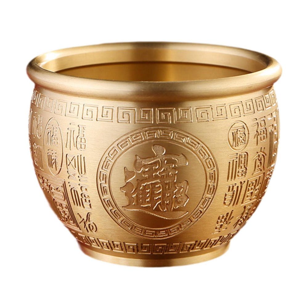 Crofta Chinese Treasure Bowl Creative Cornucopia Bowl for Study Room Desk Bookshelf Style B