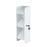 Toilet Tissue Dispenser Locking Wall Mount Commercial Bathroom Tissue Holder White