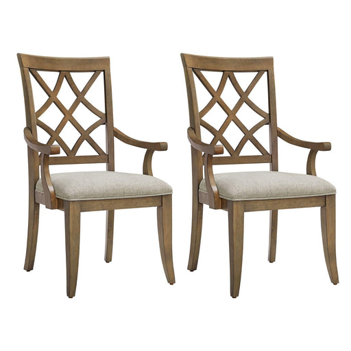 Crofta Wooden Dining Chairs set of 2,Mid Retro Chairs Upholstered