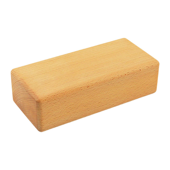 Crofta Yoga Block Professional Practical Support Brick for Home Gym Pilates Workout Wood