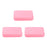 3 Packs Facial Cleaning Sponge Puff Make Up Remover Compressed Sponge Pink