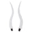 20cm Artificial Antelope Horns Costume Gothic Headband Hoop DIY Accessories