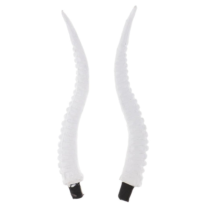 20cm Artificial Antelope Horns Costume Gothic Headband Hoop DIY Accessories