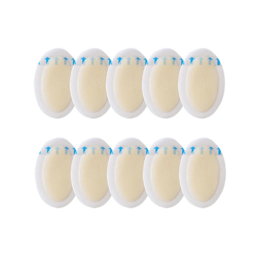 Crofta 10 Pieces Heel Protector Stickers Multifunctional Anti Friction Blister Pads PE Core