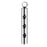 Crofta Women Stainless Steel Cremation Memorial Pedant Dog Paw Silver Cylindrical