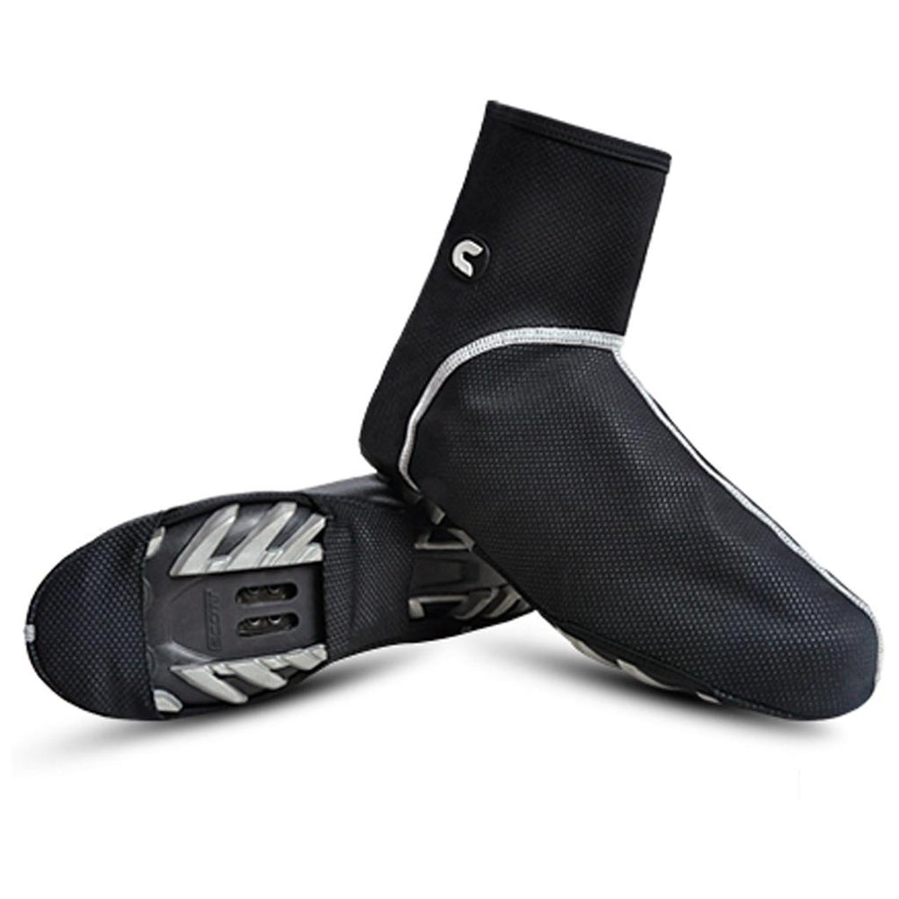 Crofta Footful Black Sport Cycling Road Mountain Bike Shoe Covers Warmers XL(45-46)