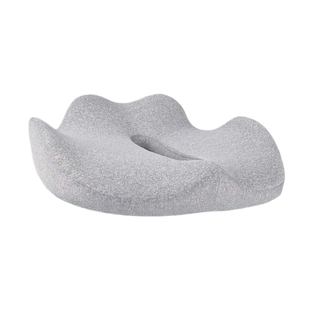 Crofta Memory Foam Seat Chair Cushion Tailbone Seat Cushion for Travel Gaming Chair grey