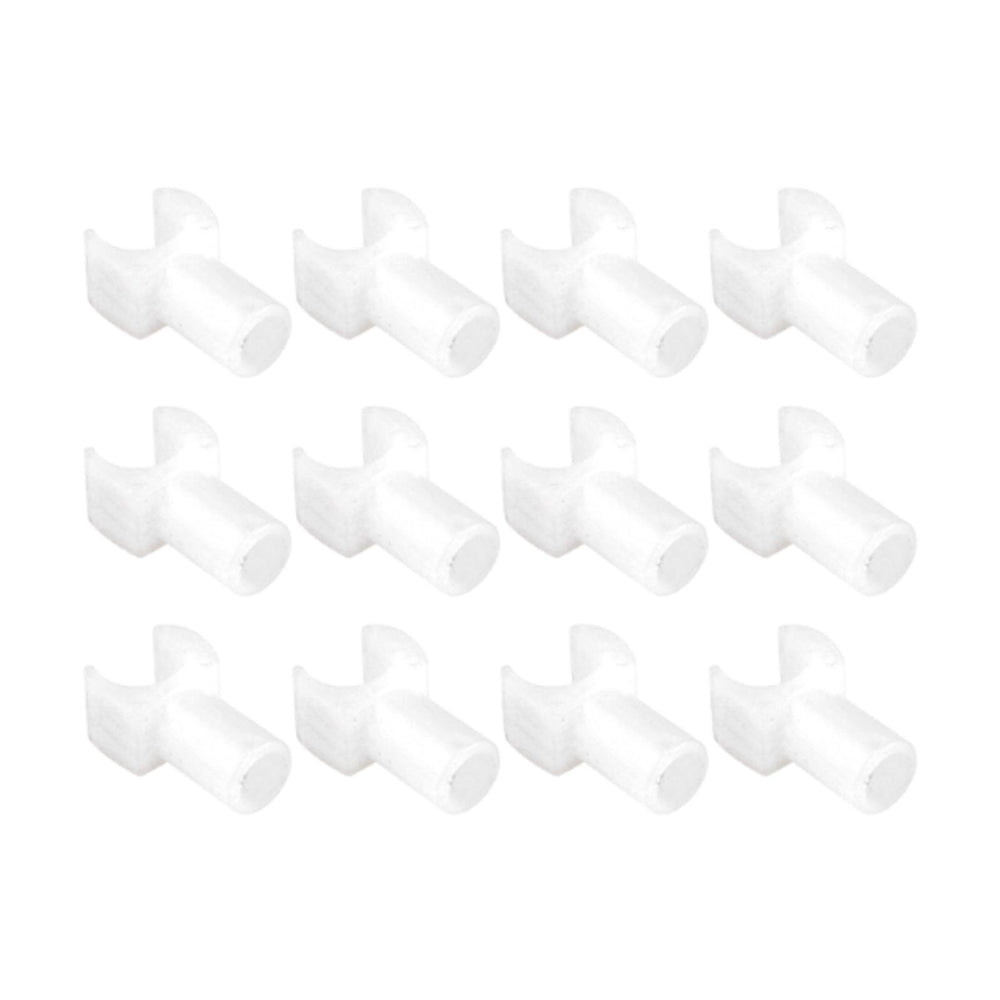 12Pcs Wheelchair Slider Support Blocks Replacement Wheelchair Sliders Blocks long white