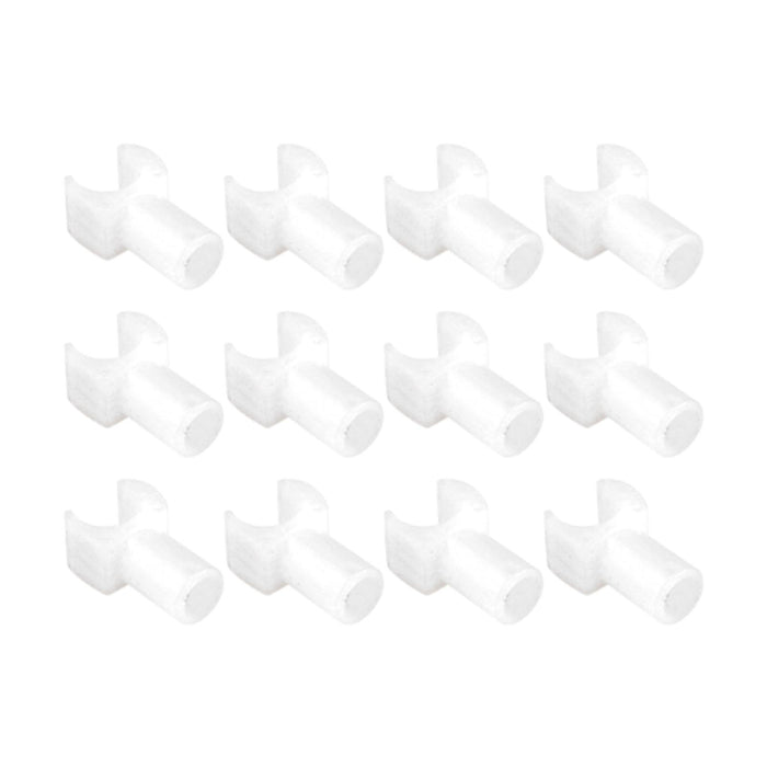 12Pcs Wheelchair Slider Support Blocks Replacement Wheelchair Sliders Blocks long white