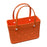 Beach Hole Bag Travel Bag Handbag Easy to Clean Multipurpose Shopping Basket Orange