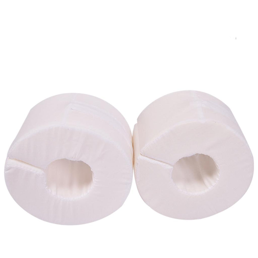 2Pcs Foot Elevation Pillows Anti-Bedsores Foam for Ankle Hand Sleeping White