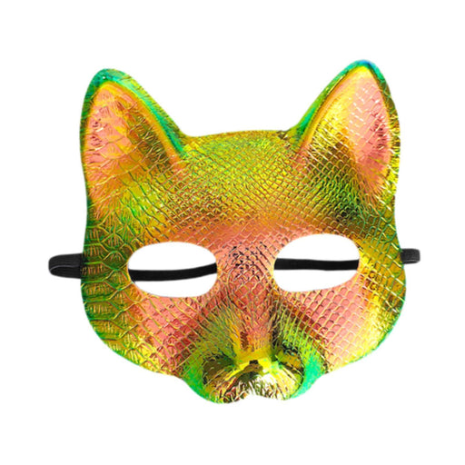 Crofta Fox Mask Cosplay Prop Costume Accessory for Dancing Party Carnival Halloween Multicolored