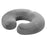 Crofta Donut Pillow Anti Slip Butt Pad Coccyx Cushion Home Memory Foam Seat Cushion Light Grey