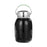 Thermal Water Bottle Gift Portable Small Travel Mug for Fitness Home Camping Black