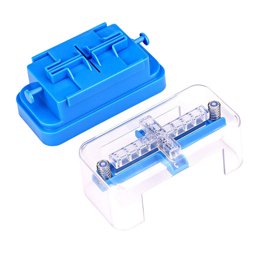 1/4 1/2 Multiple Pill Splitter Pill Cutter Splitting Tablet Divider Blue