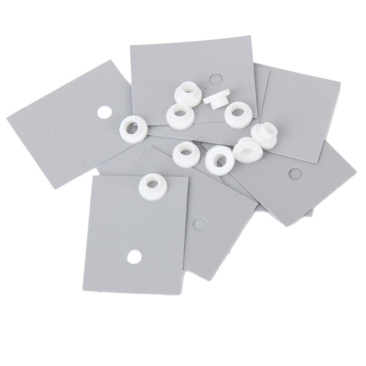 10 pcs TO-220 Silicone Thermal Heatsink Insulator Pads W/Insulating Particles for LM78XX/LM317/TDAXX