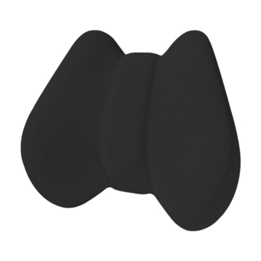 Crofta Lumbar Support Pillow Portable Support Cushion for Sleeping Rest Travel Sofa Black