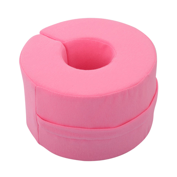 1Pcs Foot Elevation Cushion Donut Foam Anti-Bedsore for Knee Ankle Recovery Pink