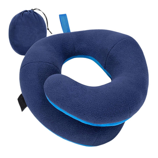 Airplane Travel Pillow Plane Accessories Neck Pillow for Traveling Car Train Navy