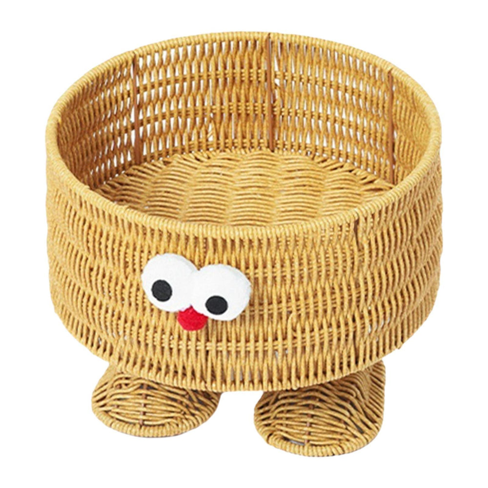 Crofta Woven Basket Multipurpose Bread Serving Basket for Buffets Counter Breakfast