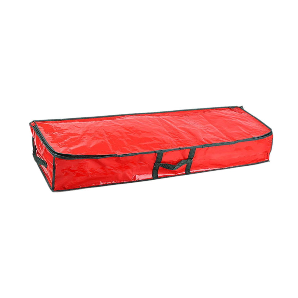 Christmas Wrapping Paper Storage Bag Wrapping Paper Storage for Home Holiday Red