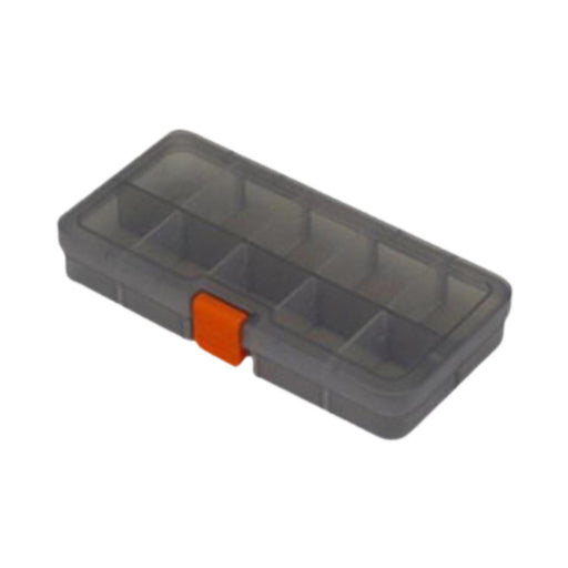 Crofta Multi Grids Storage Box with Lid Beads Box for Garage Tool Small Parts Bolts 10 Grids