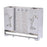 Utensil Drying Rack for Kitchen Counter Sturdy PP Material Chopsticks Holder Light Gray