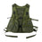 Crofta Vest Bag with Multiple Pockets Breathable Daypack for Biking Hunting Outdoor Green