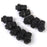 Crofta 10 x Car Boat Locking Dash OFF-ON Push Button Switch Black