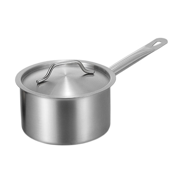 Induction Pot Soup Stainless Steel Cooking Pot for Hotel Kitchen Restaurants 3.7L