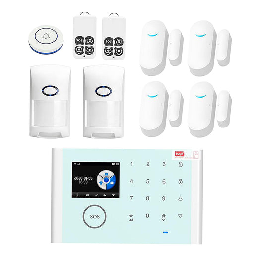 Crofta WiFi GSM Wireless Home Security Alarm Burglar System w/Touch Screen Style 2