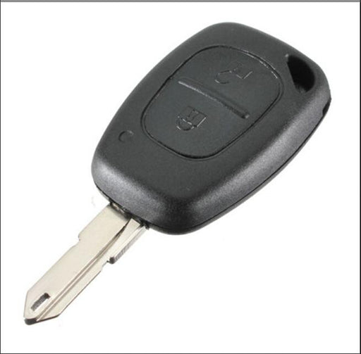 Crofta 2 Button Remote Key Shell Case Fob for Renault Trafic Vivaro Master Kangoo