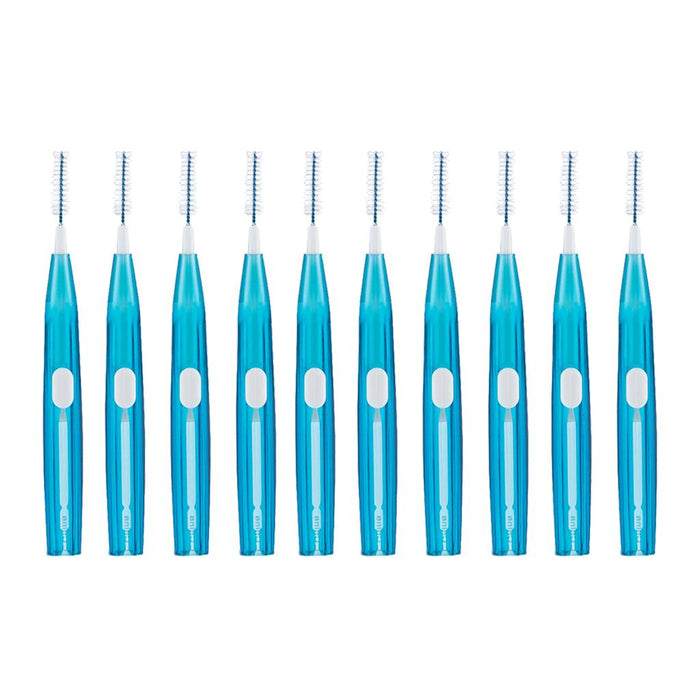 Crofta 10Pcs Push-Pull Interdental Brush Toothpick Floss Teeth Cleaner Oral Care