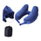 Crofta Travel Neck Pillow for Car Plane Outdoor Use Ergonomic Office Napping Pillow navy blue hoodie