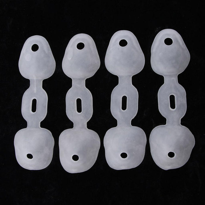 Crofta 2 Pairs Orthopedic Bunion Corrector Overlapping Hammer Toe Spacers Brace