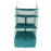 Closet Hanging Shelves Hanging Organizer for Closet Baby Nursery Living Room green