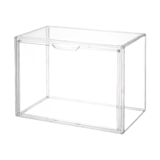 Crofta Bag Display Box Practical Large Capacity Sturdy Clear for Home Office Closet 36cmx22cmx27cm