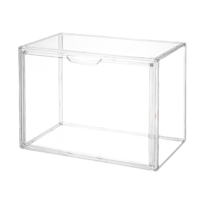 Crofta Bag Display Box Practical Large Capacity Sturdy Clear for Home Office Closet 36cmx22cmx27cm